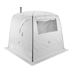 Баня палатка МОРЖ LUX XL, белый