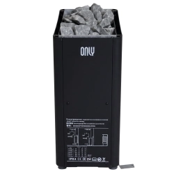 Электрическая печь для сауны ONLY Complex TH45E Black, Чёрный