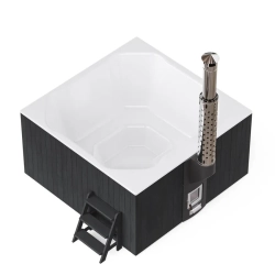 Купель PolarSpa ELITE QUATTRO 200 термососна графит