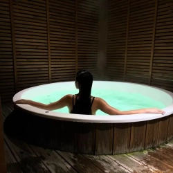 Купель PolarSpa COMFORT COLD 195 термососна графит