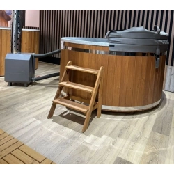 Купель PolarSpa LIGHT 195 термососна светлая, цвет чаши бежевый
