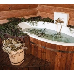 Купель PolarSpa STANDART 68 термососна светлая