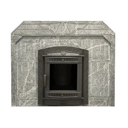 Портал ПроМеталл из натурального камня, Талькохлорит Узор №7