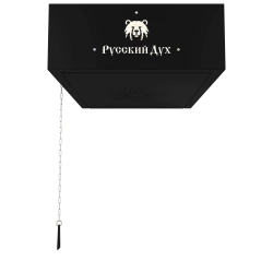 Обливное устройство Русский Дух Кивач 23 л, Металл Чёрный