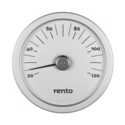 Термометр алюминиевый для сауны, RENTO алюминий