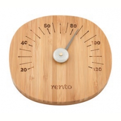 Термометр бамбуковый для сауны RENTO 
