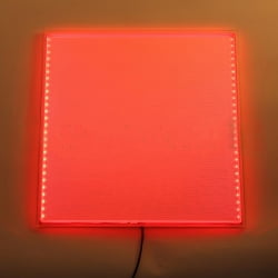 Влагостойкая LED панель хромотерапии Steamtec TOLO-LED03-3-kit, 30х30 см.