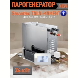 Парогенератор для сауны и хамама Steamtec TOLO MOMENT-240, 24 кВт, White
