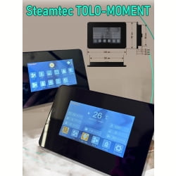 Парогенератор для сауны и хамама Steamtec TOLO MOMENT-60, 6 кВт, Black