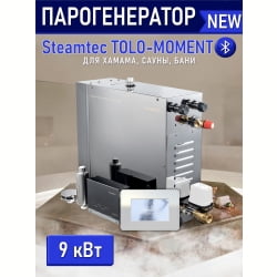 Парогенератор для сауны и хамама Steamtec TOLO MOMENT-90, 9 кВт, White