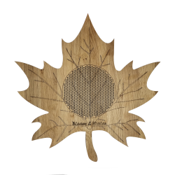 Комплект акустической системы встраиваемый SW 1 Black ECO Wood, Кленовый лист (одна колонка)