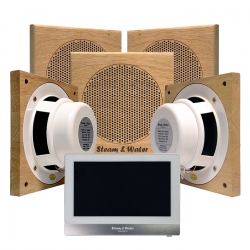Комплект акустической системы SW-S5 SOUND SAUNA (пять колонок, квадрат)