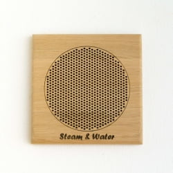 Комплект акустической системы SW 2 white ECO Wood, квадрат (Встраиваемый)