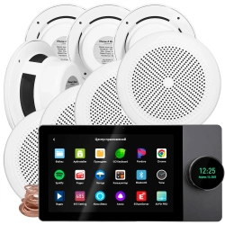 Комплект влагостойкой акустики SMART HOME MUSIC WiFI 2.0 (восемь колонок)