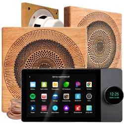 Комплект акустики SMART HOME MUSIC 2.0 - Wood S3 (три колонки, квадрат)