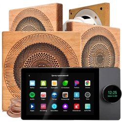 Комплект акустики SMART HOME MUSIC 2.0 - Wood S4 (четыре колонки, квадрат)
