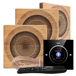 Комплект влагостойкой акустической системы SW NOISE Black Wood-3 (три колонки, квадрат)