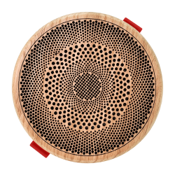 Влагостойкий динамик SW MINI WOOD с дубовой сеткой (круг)