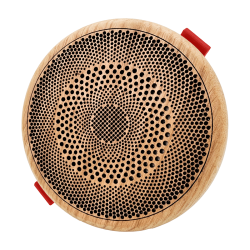 Влагостойкий динамик SW MINI WOOD с дубовой сеткой (круг)