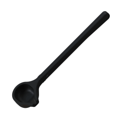 Деревянный ковш SAWO 459-BL черный, 51 см