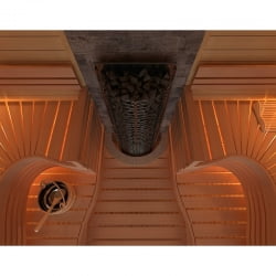 Электрическая печь SAWO TOWER TH6-90NS-WL-P (9 кВт, пристенная, без пульта)