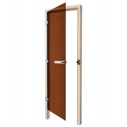 Дверь для сауны SAWO 731-3SGD-R 8/19 (бронза, правая, кедр)