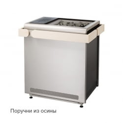 Печь Sentiotec Concept R combi, 9 кВт, нержавеющая сталь