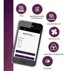 Пульт управления Sentiotec Sentio by Harvia Home.com4 black