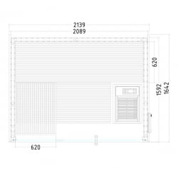 Сауна SENTIOTEC Panorama Small