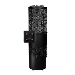 Электрическая печь Mondex KAIRA 6.6 кВт, с выносным пультом управления, Черный