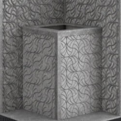 Стена из слэба талькомагнезита Talc Stone wall 64 с гравировкой