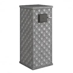 Стена из слэба талькомагнезита Talc Stone wall 56 с гравировкой