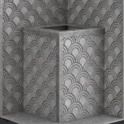 Стена из слэба талькомагнезита Talc Stone wall 56 с гравировкой