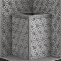 Стена из слэба талькомагнезита Talc Stone wall 54 с гравировкой