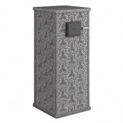 Стена из слэба талькомагнезита Talc Stone wall 53 с гравировкой