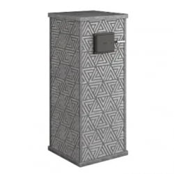 Стена из слэба талькомагнезита Talc Stone wall 52 с гравировкой
