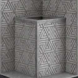 Стена из слэба талькомагнезита Talc Stone wall 52 с гравировкой