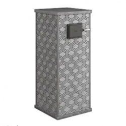Стена из слэба талькомагнезита Talc Stone wall 48 с гравировкой