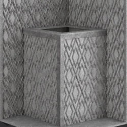 Стена из слэба талькомагнезита Talc Stone wall 49 с гравировкой