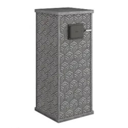Стена из слэба талькомагнезита Talc Stone wall 47 с гравировкой