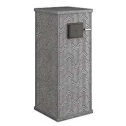 Стена из слэба талькомагнезита Talc Stone wall 45 с гравировкой