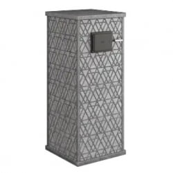 Стена из слэба талькомагнезита Talc Stone wall 43 с гравировкой