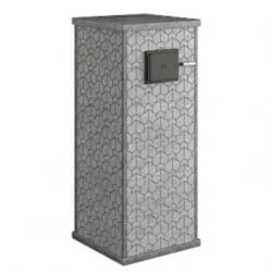 Стена из слэба талькомагнезита Talc Stone wall 38 с гравировкой