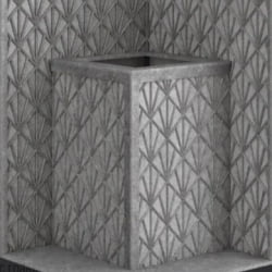Стена из слэба талькомагнезита Talc Stone wall 70 с гравировкой