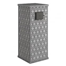 Стена из слэба талькомагнезита Talc Stone wall 68 с гравировкой