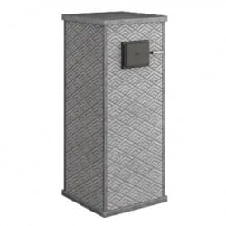 Стена из слэба талькомагнезита Talc Stone wall 35 с гравировкой