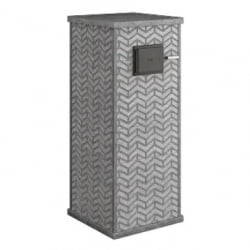 Стена из слэба талькомагнезита Talc Stone wall 34 с гравировкой