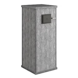 Стена из слэба талькомагнезита Talc Stone wall 29 с гравировкой