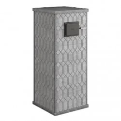 Стена из слэба талькомагнезита Talc Stone wall 30 с гравировкой