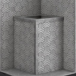 Стена из слэба талькомагнезита Talc Stone wall 28 с гравировкой